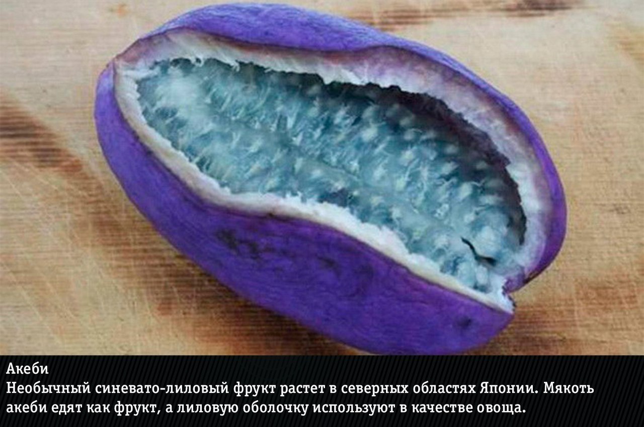Самые необычные фрукты
