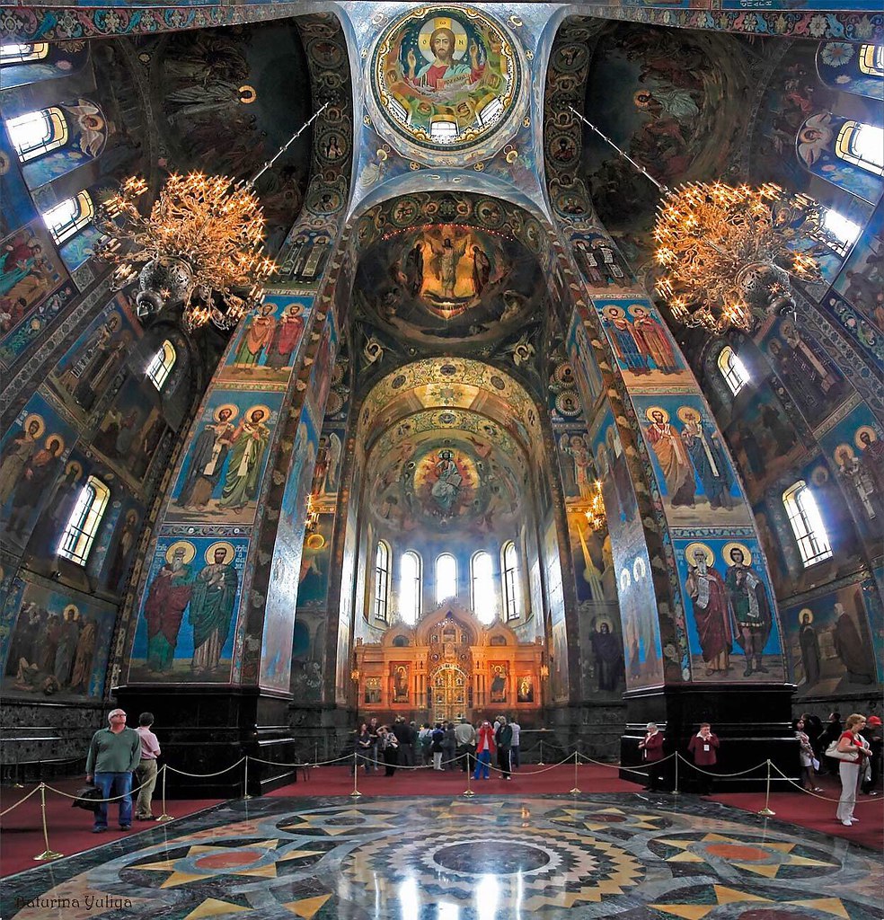 фото храма спаса на крови в санкт петербурге внутри