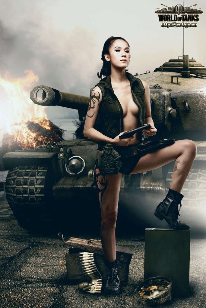 Naked Chicks And Tanks