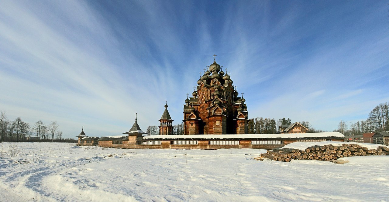 Невский лесопарк Церковь Покрова Пресвятой