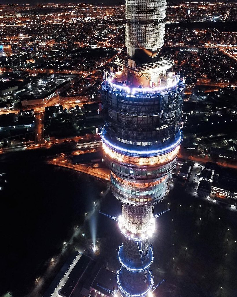 Телевизионная башня в Москве