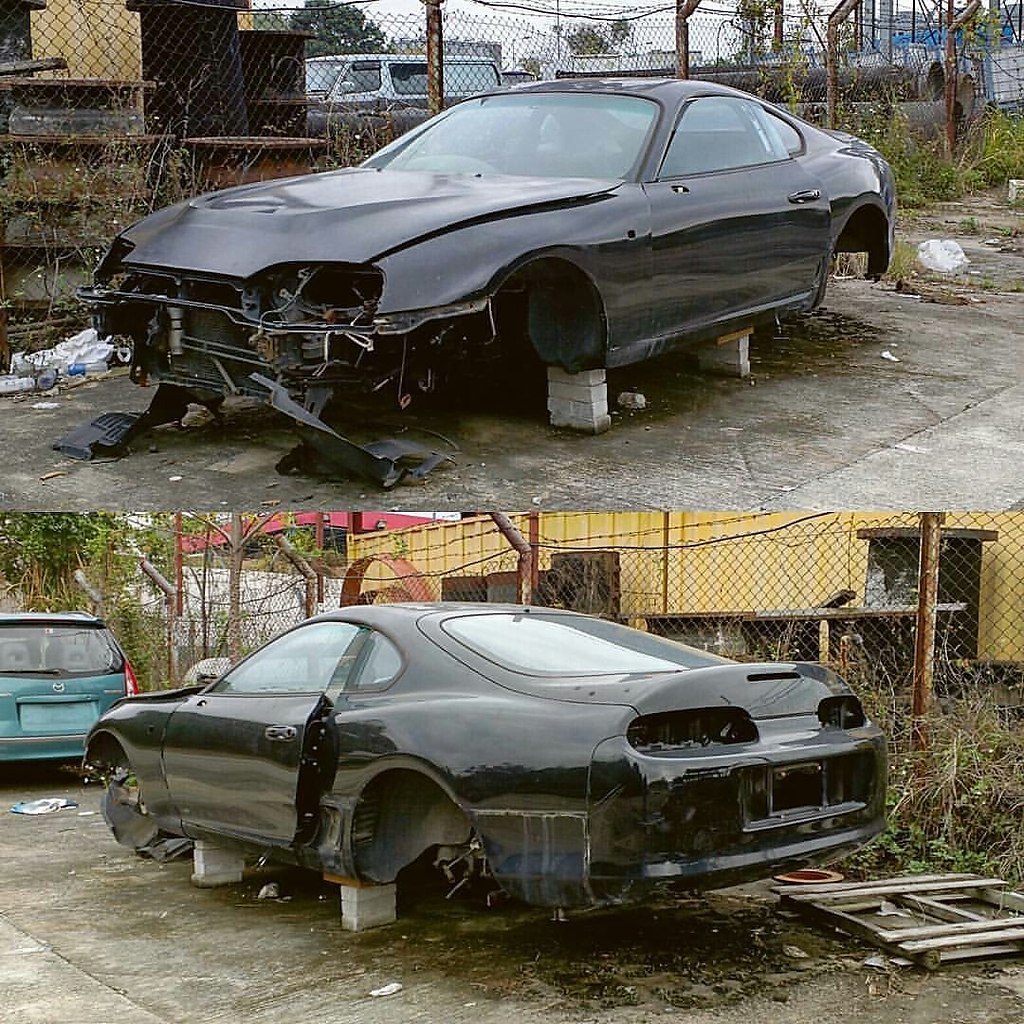 Abandoned Toyota Supra