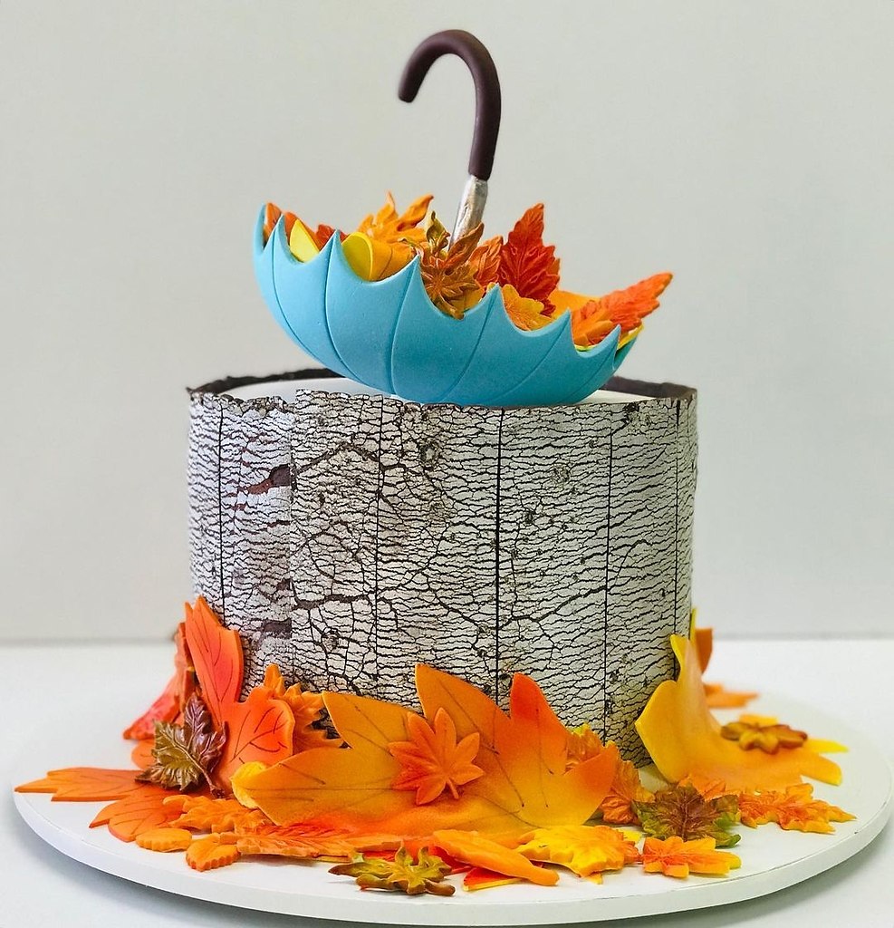 Осенний торт