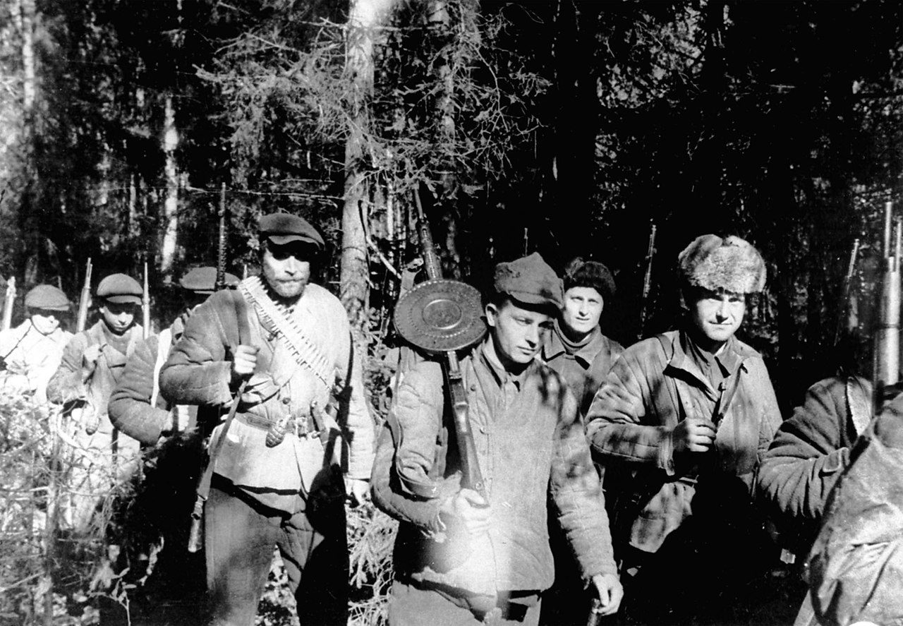 Партизанский отряд в Приднестровье. Апрель 1943 г.