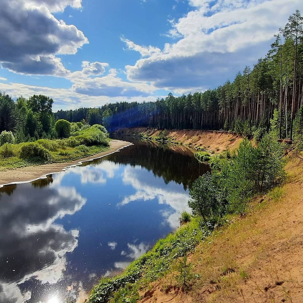 Карта реки белая холуница