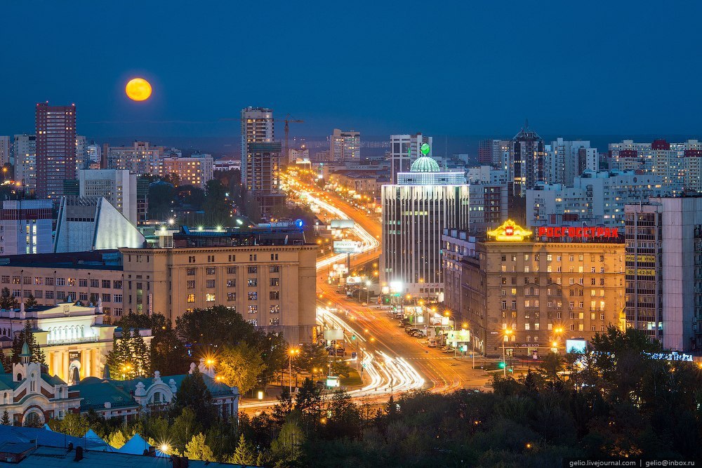 Сколько в новосибирске летом