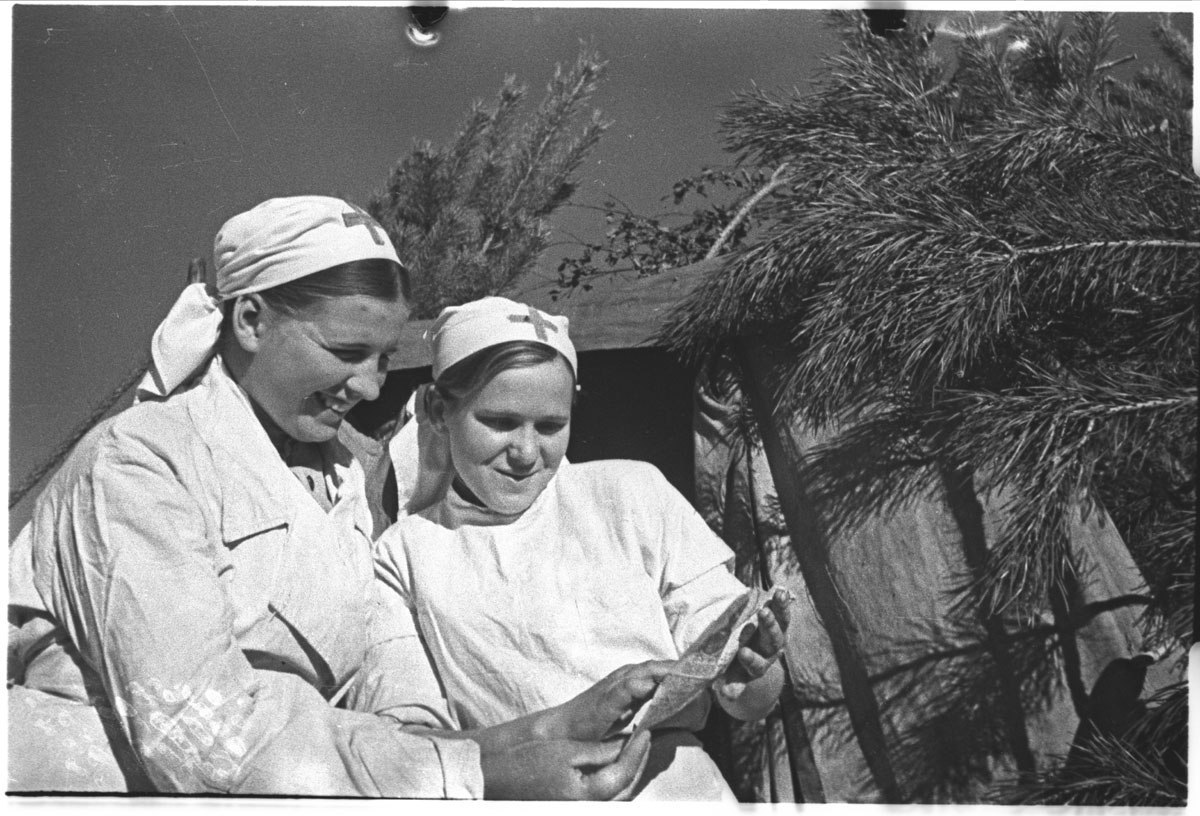 Фото военных медсестер 1941 1945