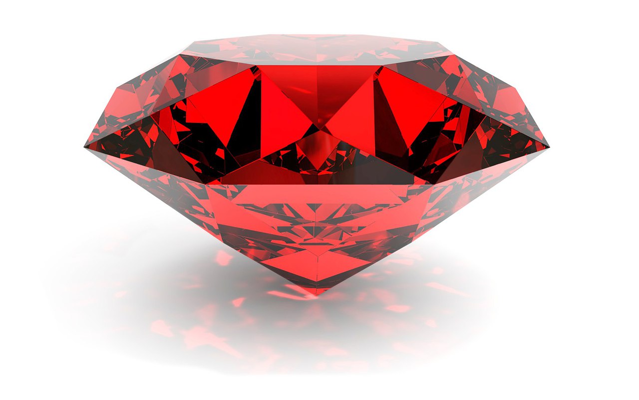 картинки красного бриллианта