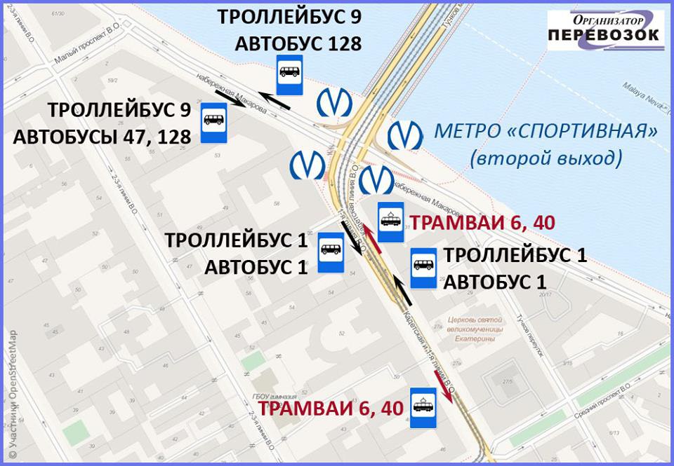 Схема выходов метро московская