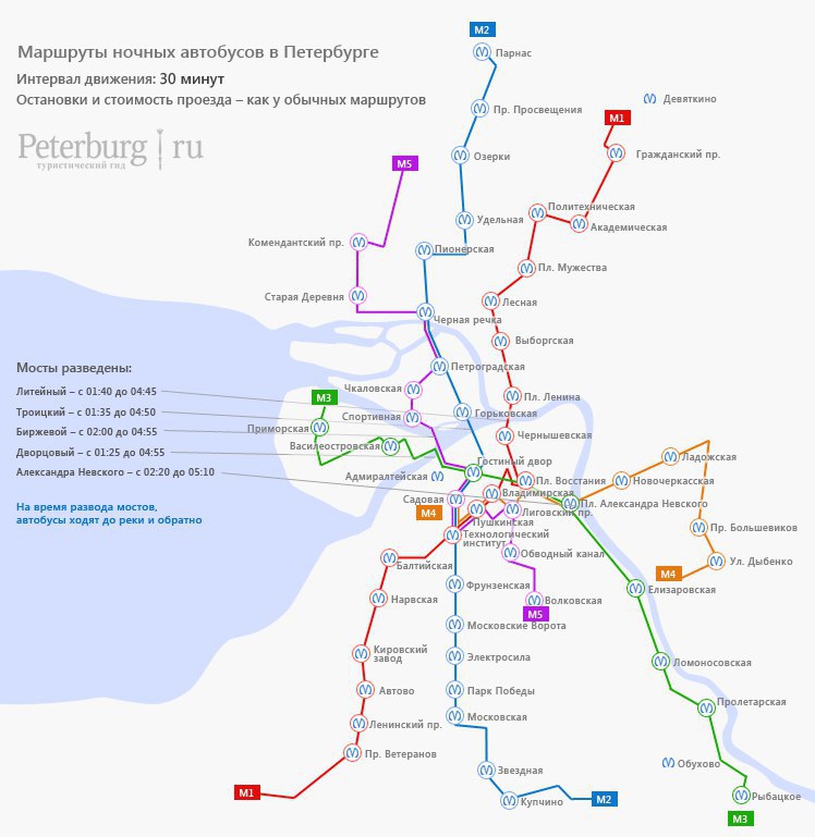 Ночные автобусы москва маршруты расписание схема автобусов