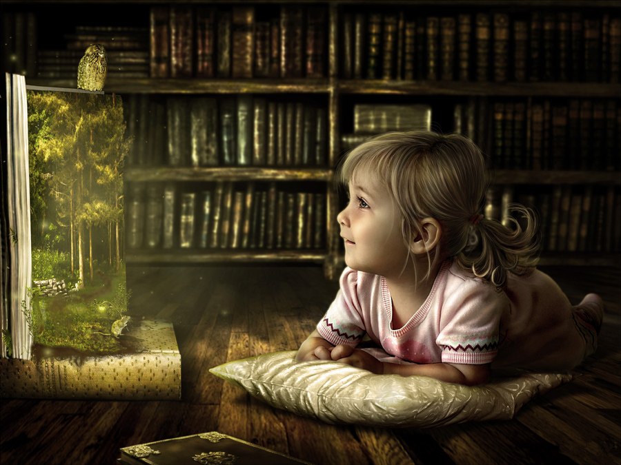 Картинка мир книг
