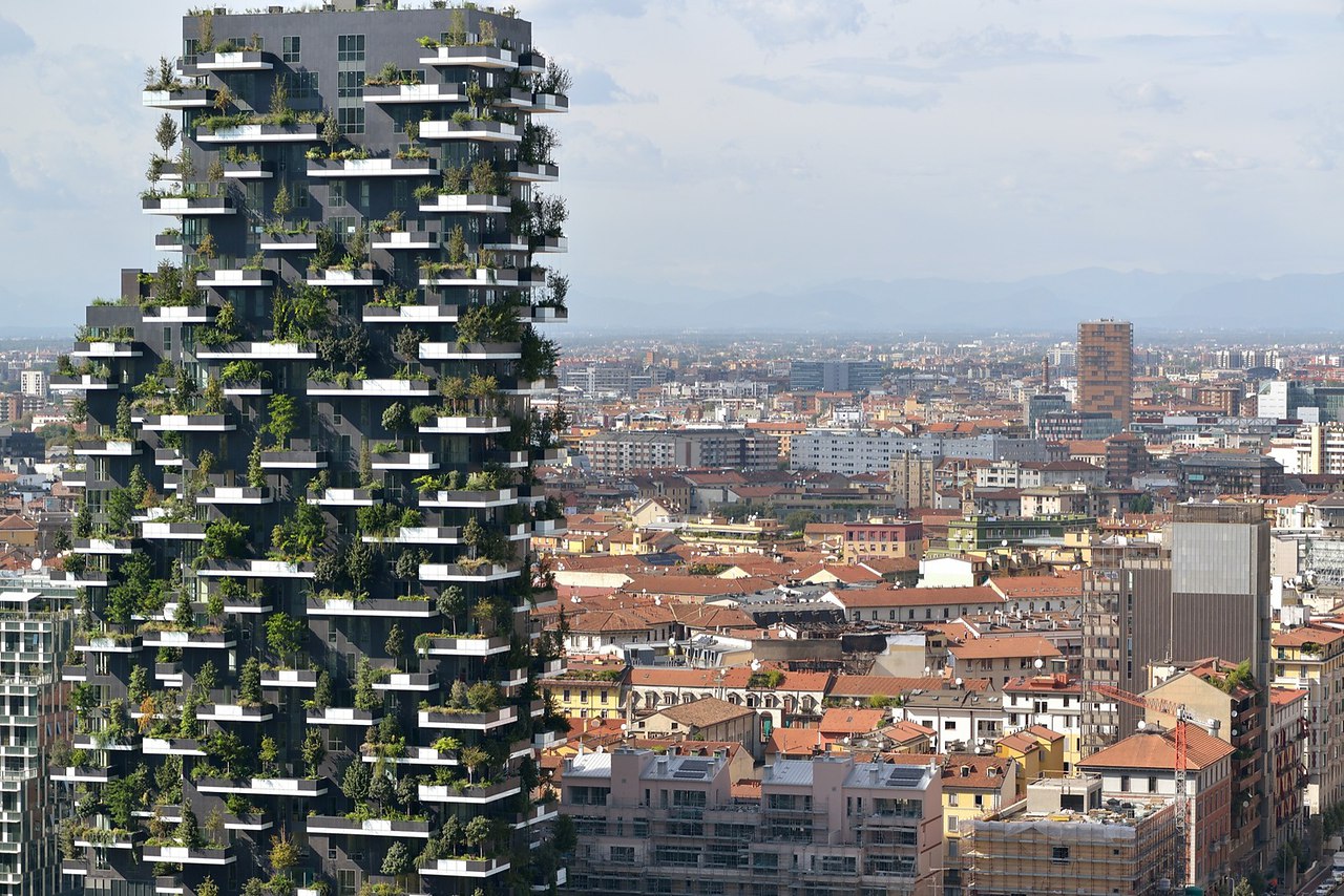 Bosco verticale Милан Италия