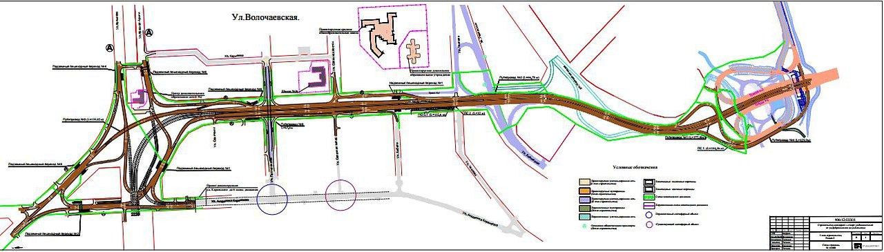 Схема четвертого моста в новосибирске с развязками