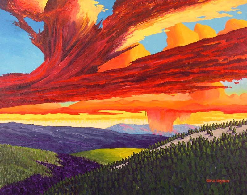 Gene brown художник картины