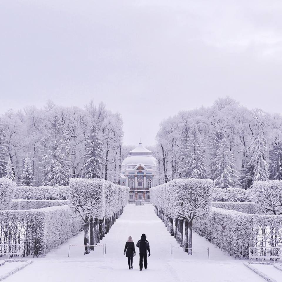 Парки петербурга зимой