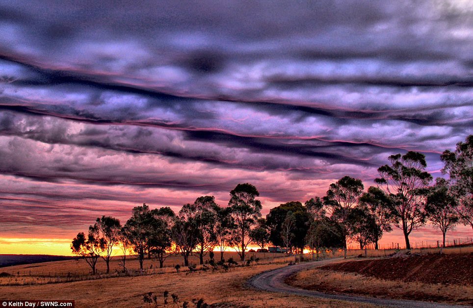 Небо в австралии
