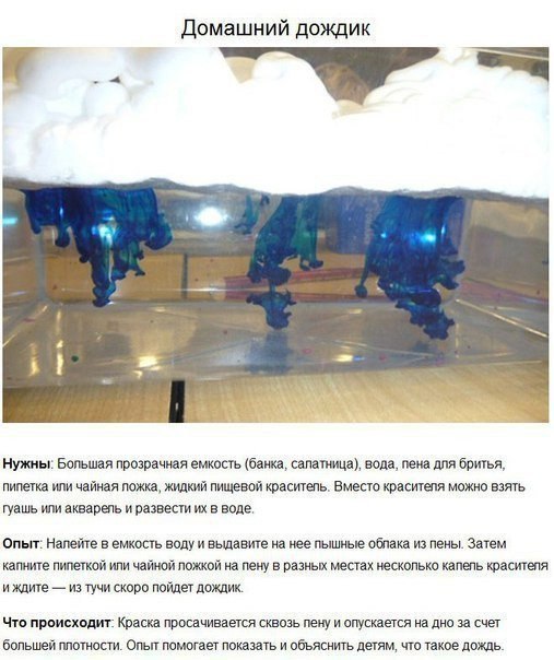 10 волшебных научных экспериментов для детей