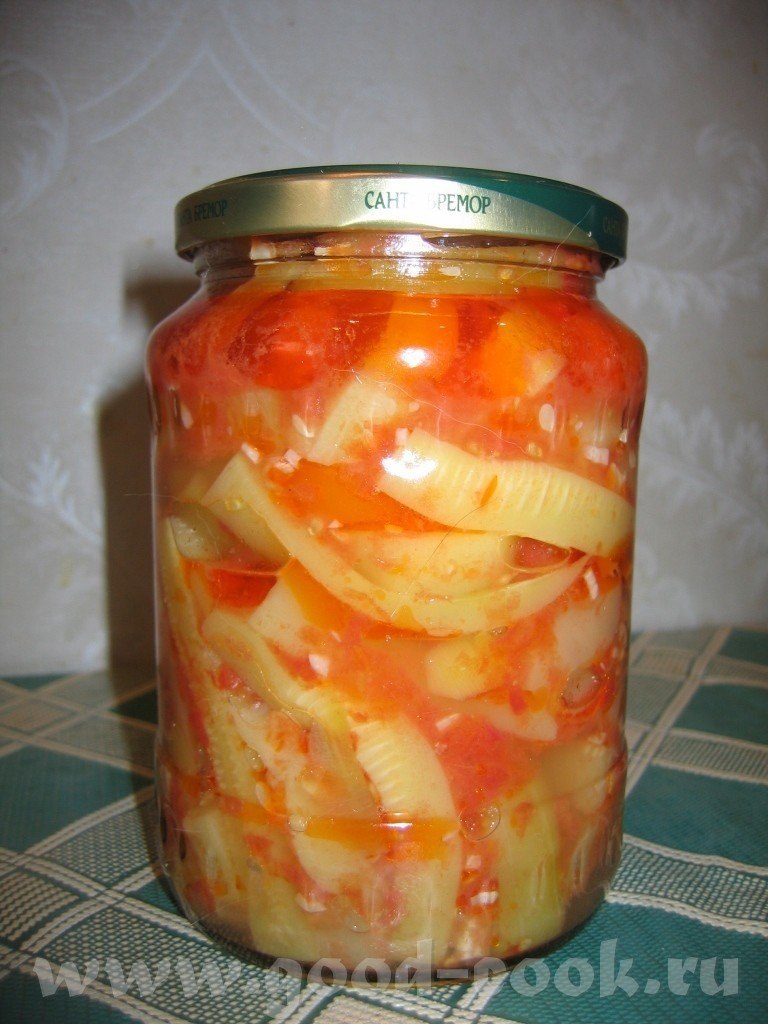 Тещин язык из кабачков с помидорами закуска рецепт с фото пошагово