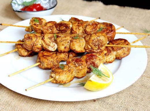 Шашлык На Сковороде Фото Рецепт