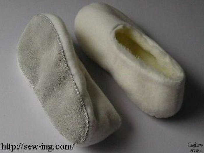 Шьём теплые меховые тапочки - Своими руками (HandMade, дизайн ...