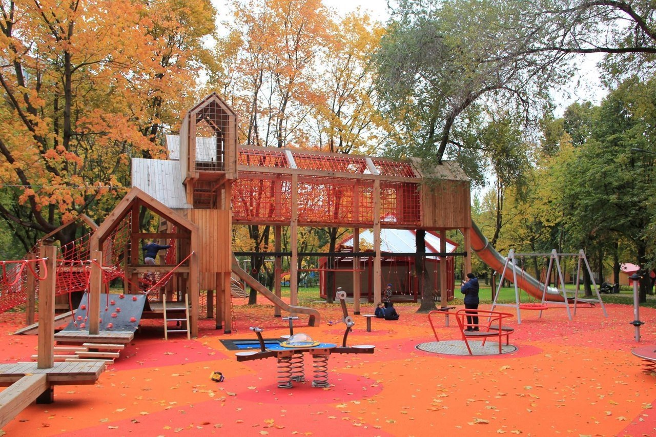 Детские зоны в парках