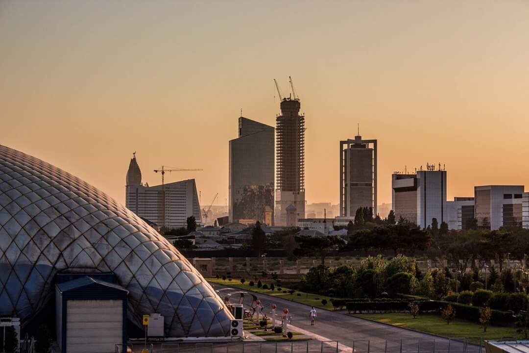 Фото баку небоскребы