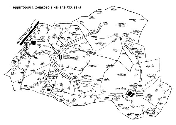 Карта конаково со спутника