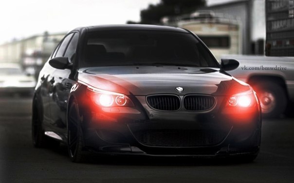 BMW m5 фары