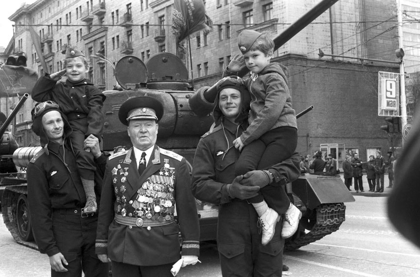 Парад победы 1965 года на красной площади в москве