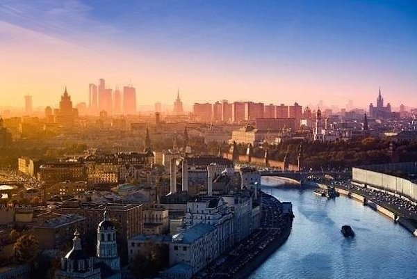 Открытка доброе утро москва