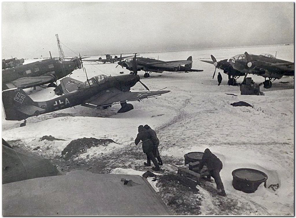 Немецкий аэродром на эльбрусе военные архивные фото