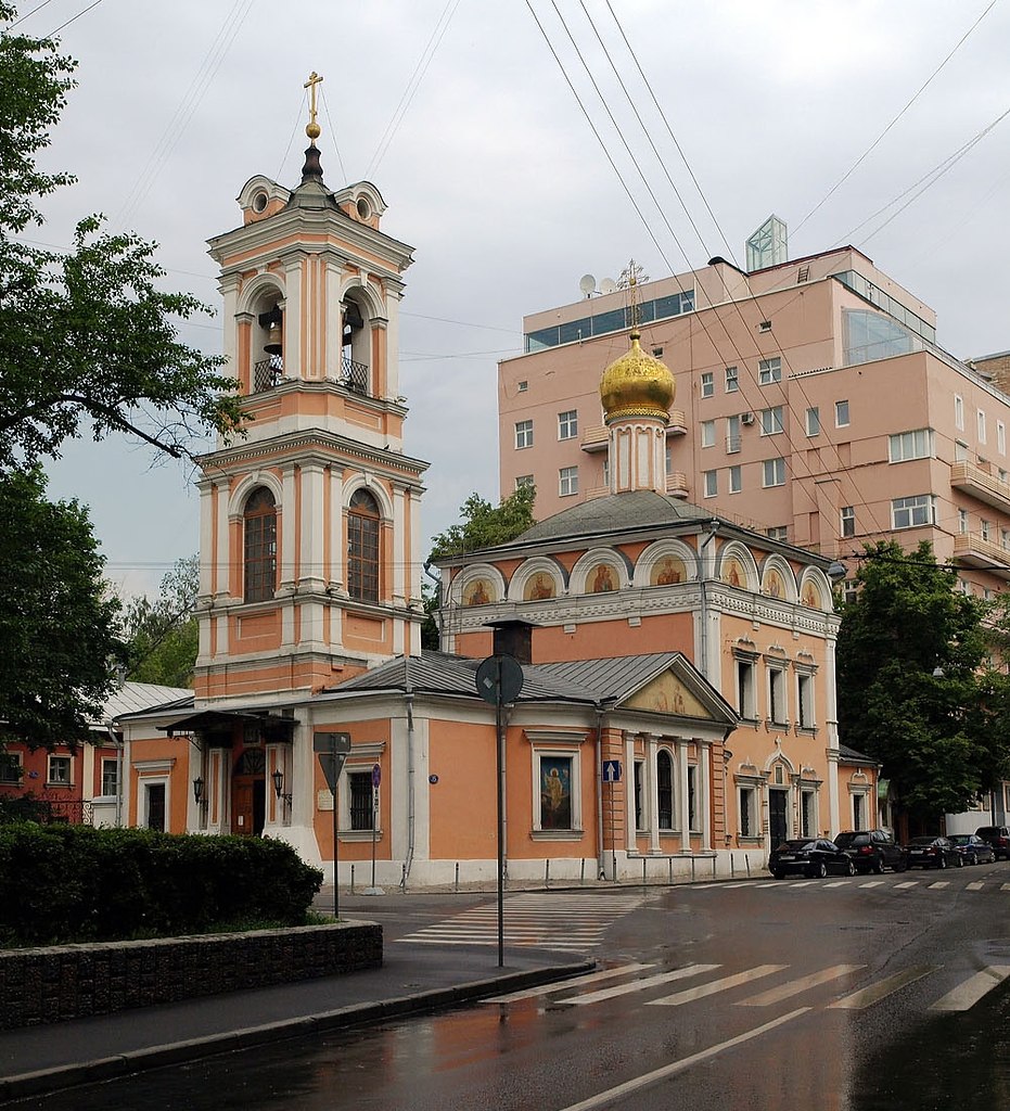 Храм воскресения словущего брюсов переулок