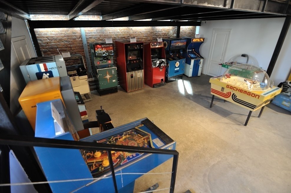 музей со старыми игровыми автоматами