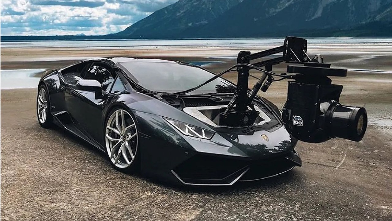 Huracan Lamborghini с камерой