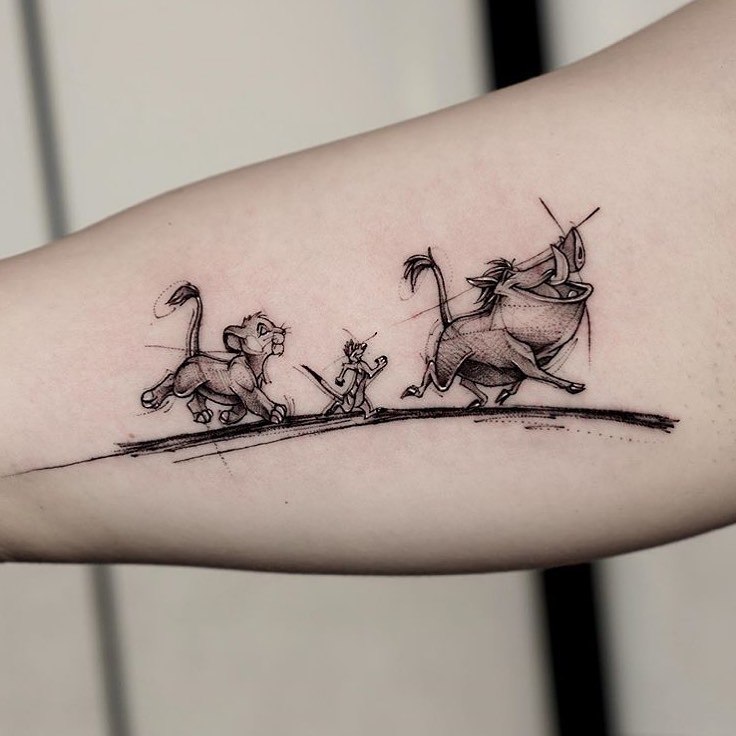 Retro tattoo first time missionary