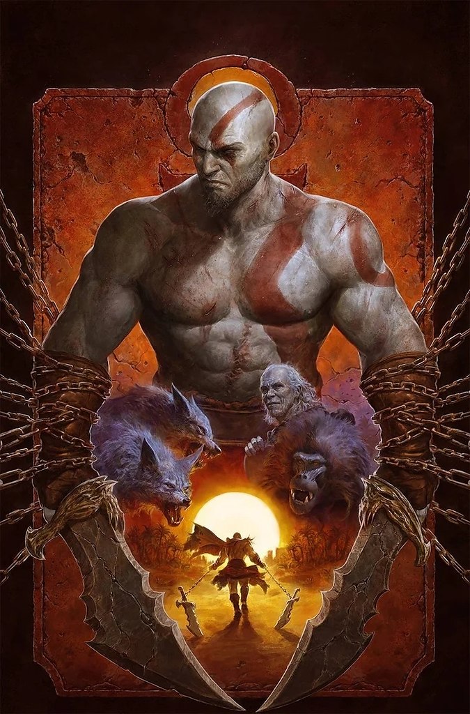Боги пали. Кратос God of War 1. Кратос God of War 3. God of War 1 Постер. Кратос в 1 и 2 God of War