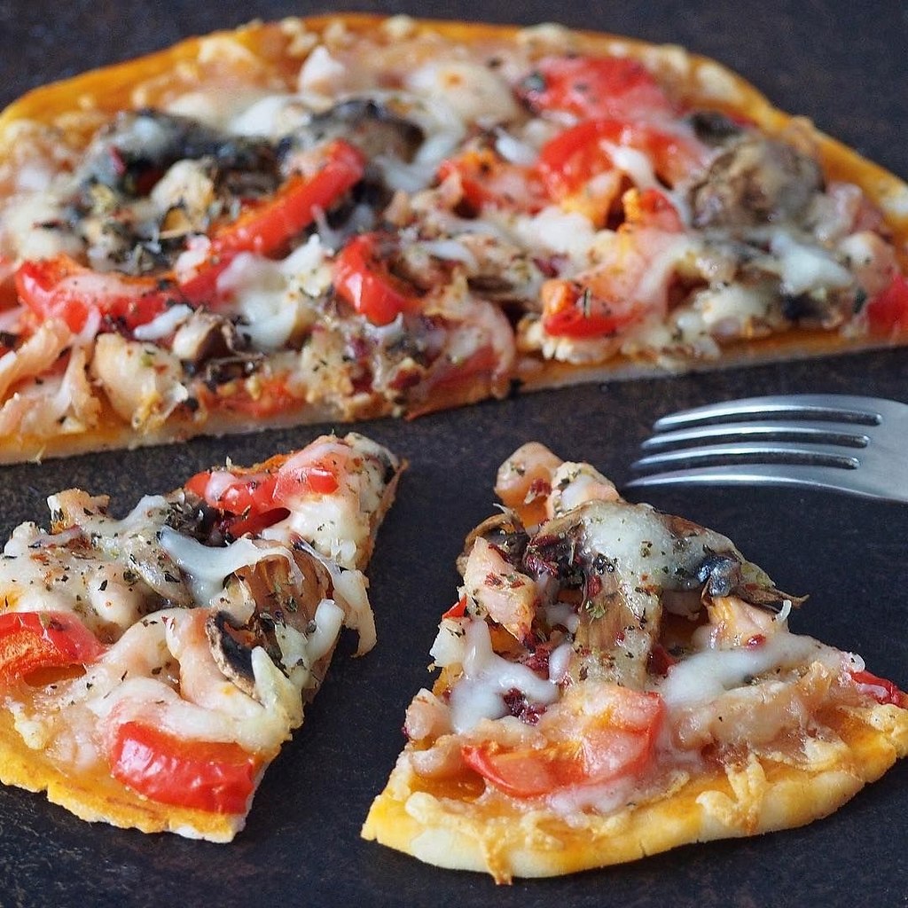 быстрая пицца в духовке вкусная фото 105
