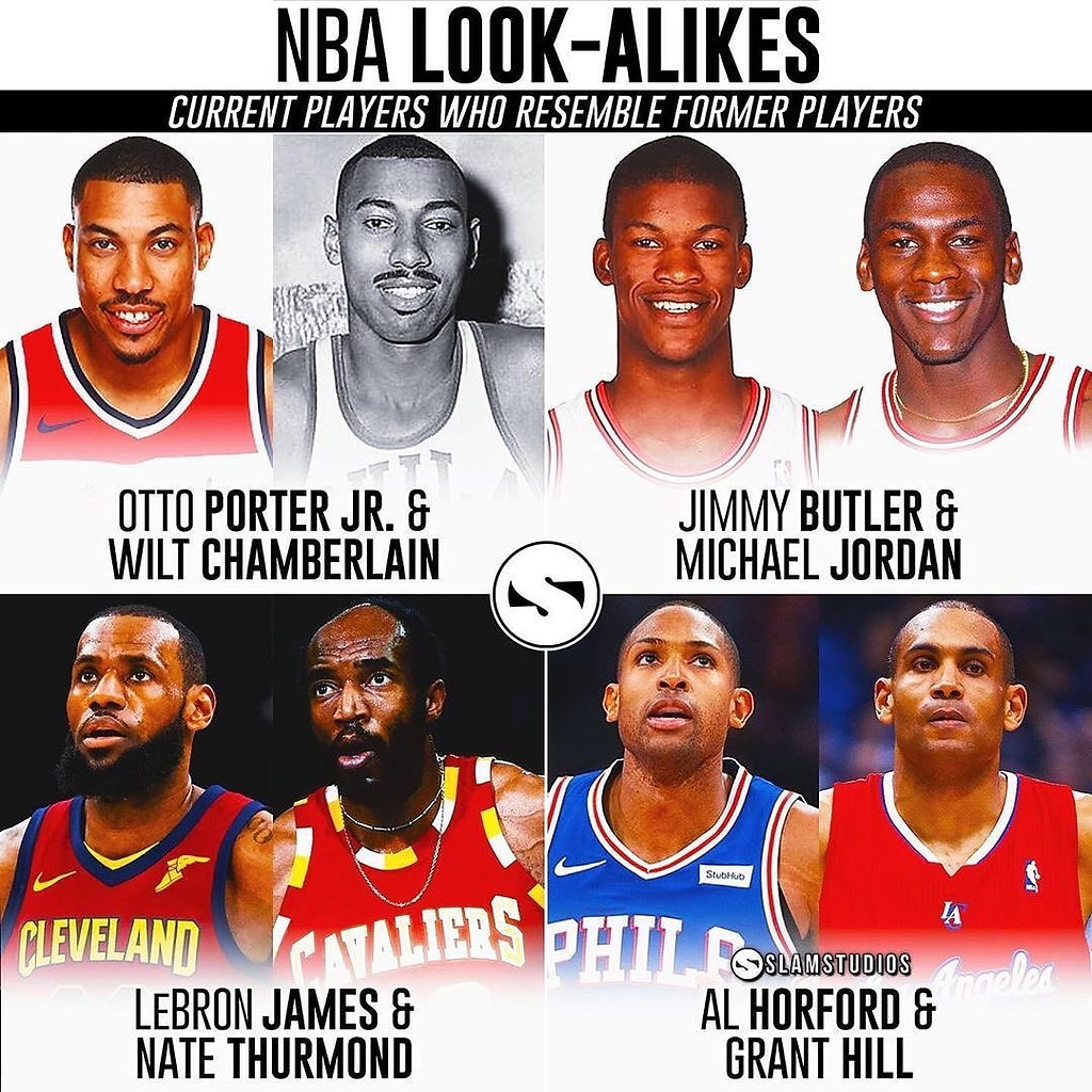 Действующие игроки НБА, внешне напоминающие бывших ... 