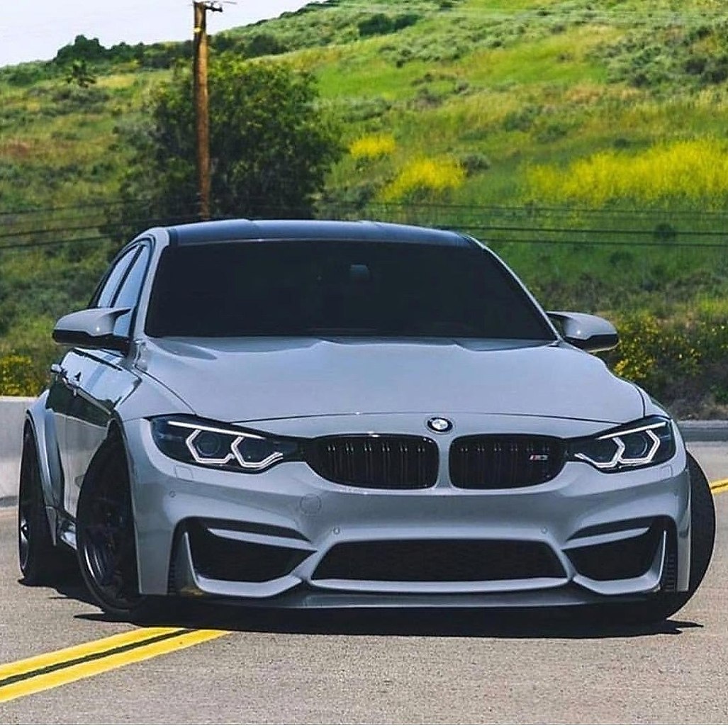 BMW m3 f80 серая