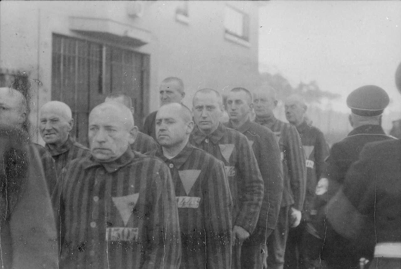 Гомосексуалы в нацистской Германии. В концентрационном лагере Заксенхаузен, Германия 19 декабря 1938 г.