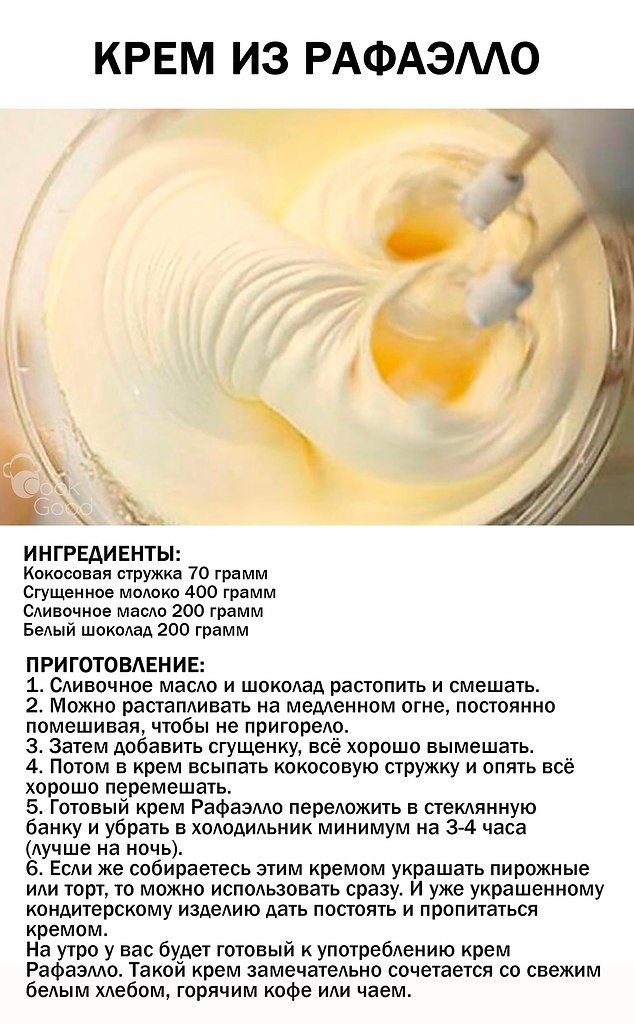 Вкусные рецепты кремов для тортов на молоке