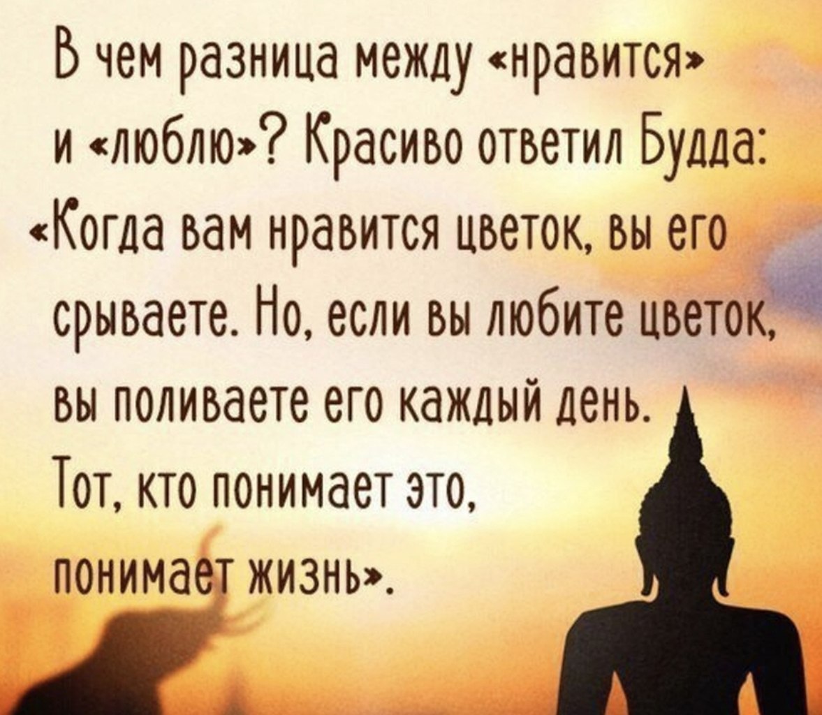 Слова Будды о любви
