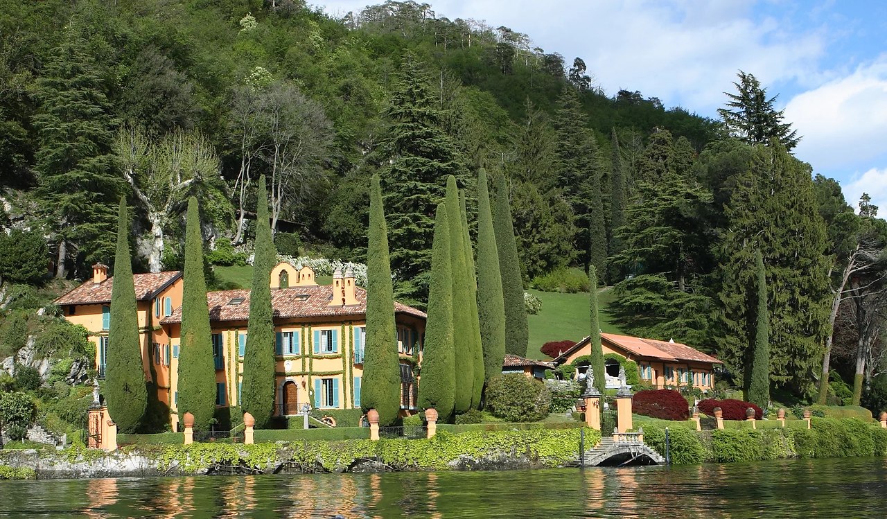 Villa la Cassinella озеро Комо Италия