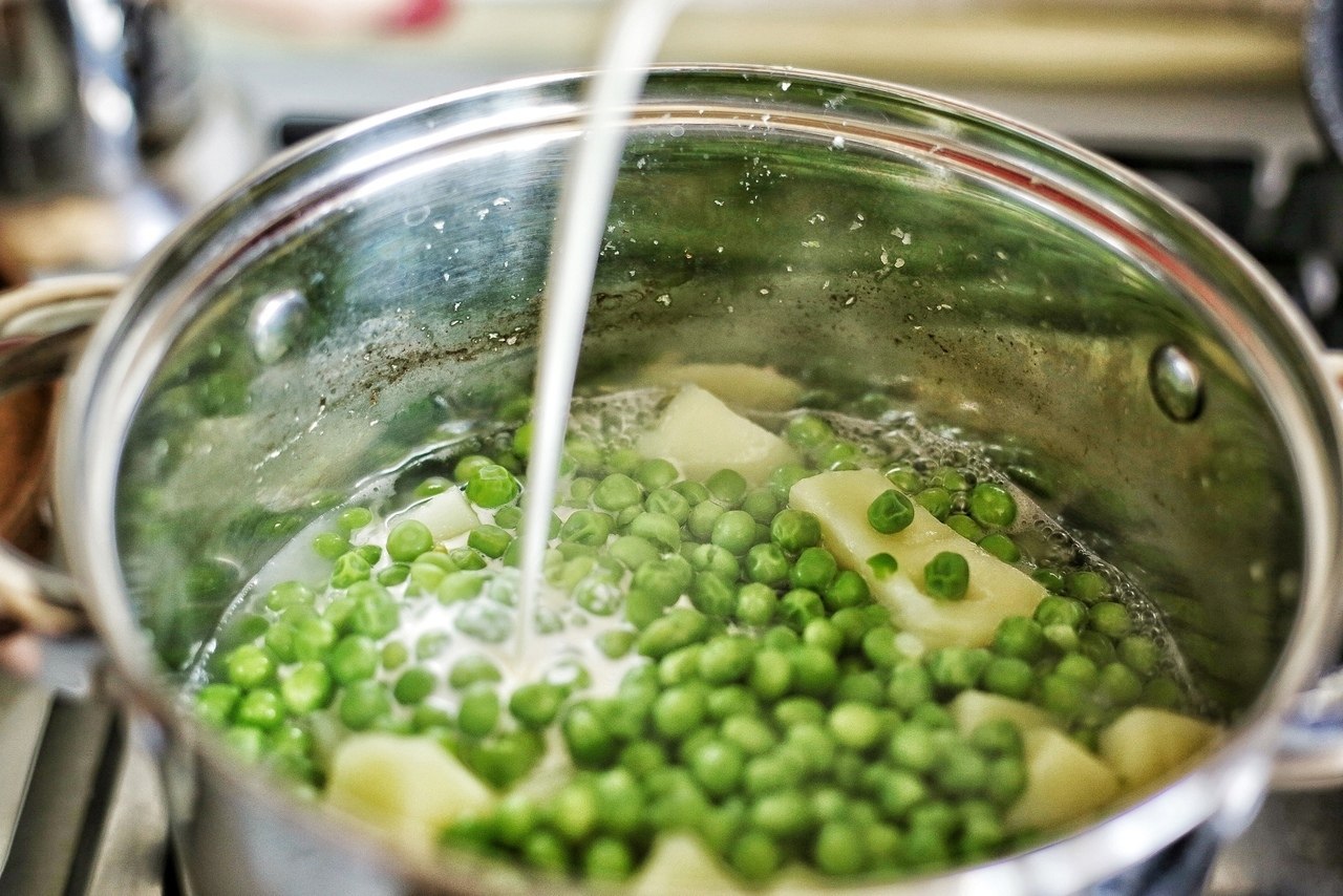 Блюда из замороженного зеленого горошка рецепты с фото
