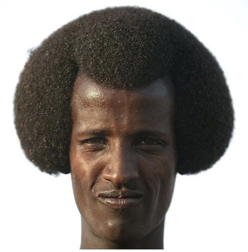 Афро прическа мужская