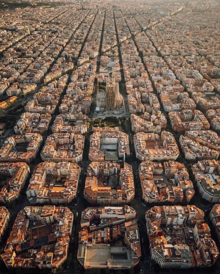 Мадрид с высоты птичьего полета