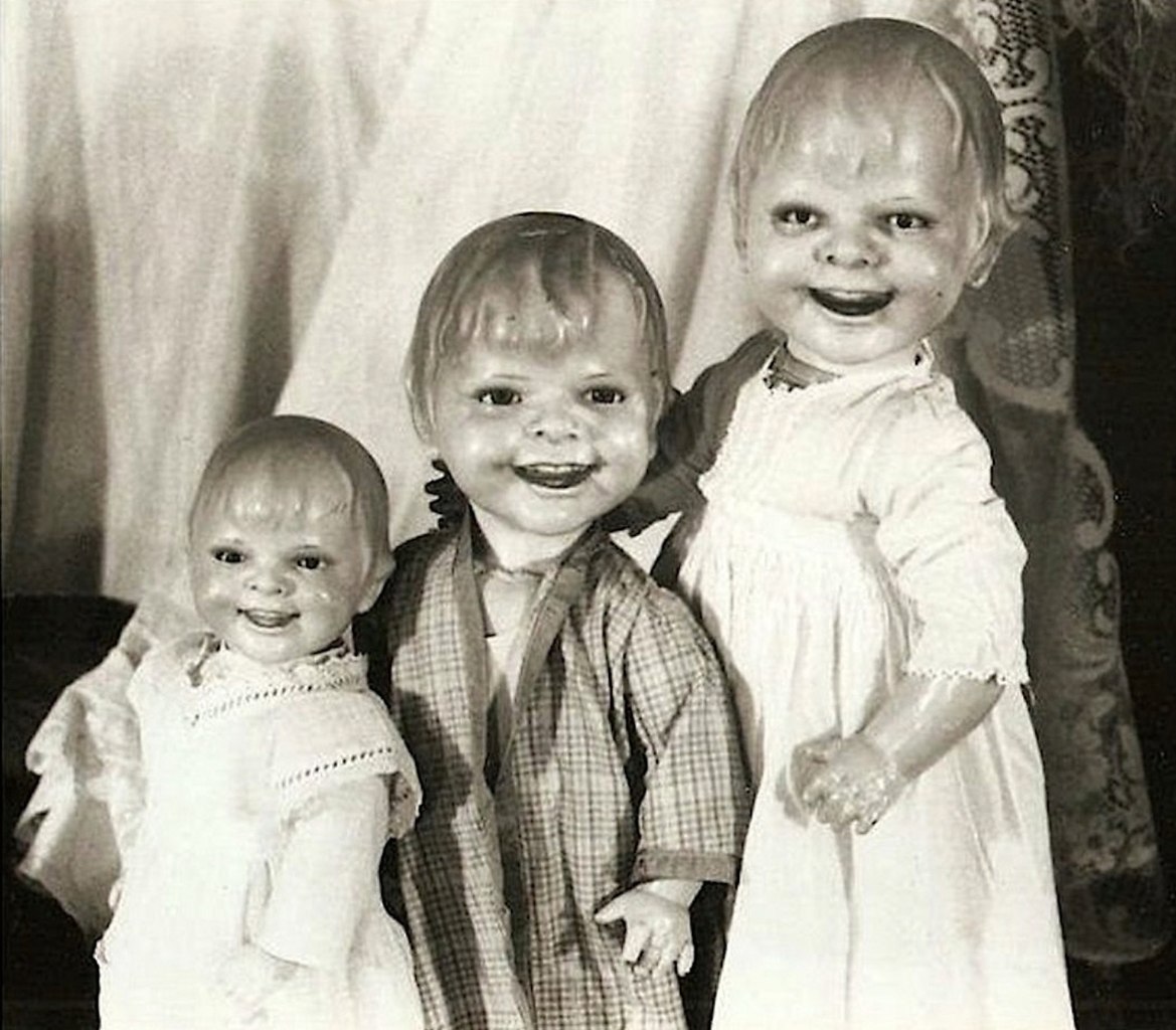 Старые страшные фотографии детей