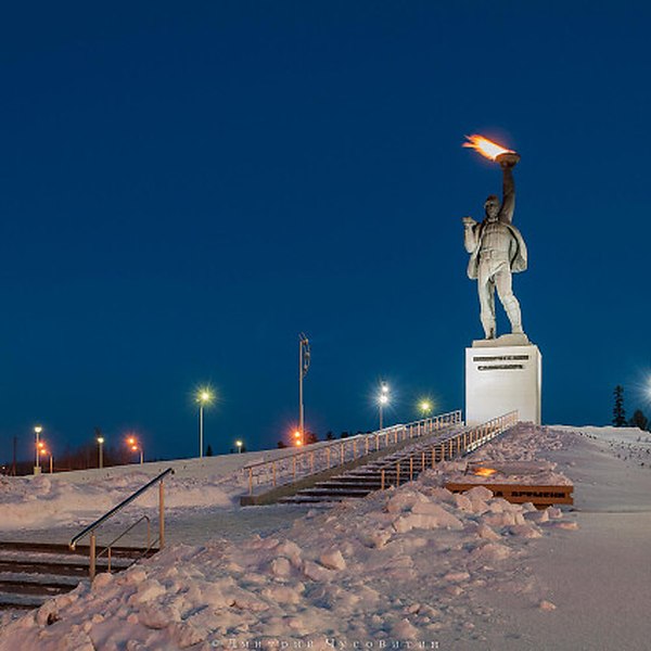 Памятник алеша в нижневартовске фото