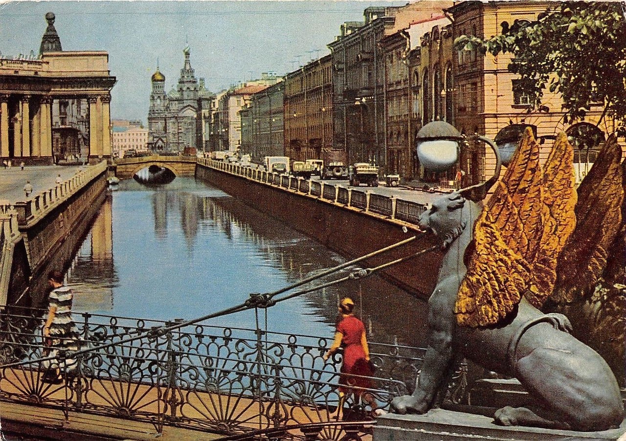 цветные фото ленинграда