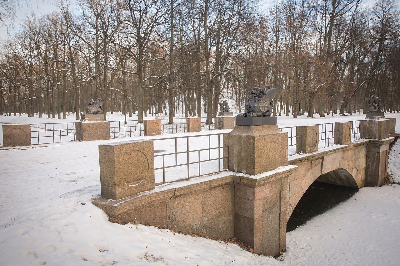 драконов мост в царском селе